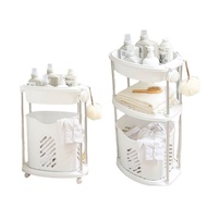 laundry basket with wheel 2/3 Tier Laundry Basket Bathroom Storage Basket baju roda
