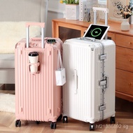 Luggage with Charging Port and Universal Wheels for International Travel5Extra Large Capacity Thicke