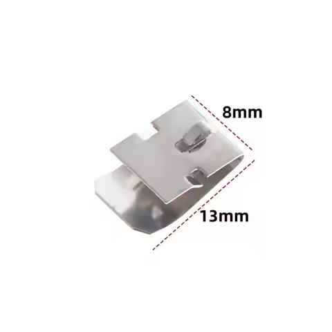 B*New 5/10Pcs 18650 A AA CR2 9V Leaf Spring Battery Contact Piece Battery Clip DIY Accessories Metal