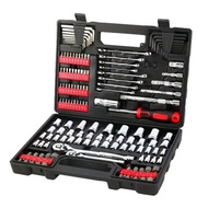 46pcs Auto Repair Tool Kit, Bicycle Car Maintenance Tool Set: Ratchet Torque Wrench, Wrenches, Screw