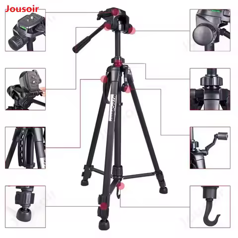 Weifeng WT-3560 Micro SLR Digital Camera Tripod PTZ Tripod Live Multi-angle Rotatable Phone Stand Ba