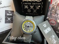 全新 行貨 有門市 SEIKO 5 Sports Seiko X One Piece SANJI 山治 精工錶 精工 海賊王 聯名 自動機械水鬼男裝錶 限量5000隻 有獨立編號 SRPH69K1 S