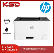 HP Color Laser 150A Single Function Printer / HP 150A Color Laser Printer (C/W Original HP 119A Toner 1 Set) - 3 Years Onsite Warranty by HP Malaysia