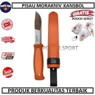 PROMO PISAU LIPAT GUNUNG - PISAU MORAKNIV KANSBOL STAINLESS STEEL - SURVIVAL | COD