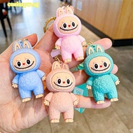 Labubu Stuffed Doll Blind Box The Monsters Exciting Macaron Vinyl Face Mystery Surprise Box Doll Guess Box Keychain Gift