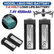 L600 Pro Max Drone Reachargeable long life Battery 7.4v RC Quadcopter Lithium Battery Drones Drone D