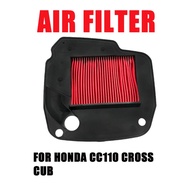 For Honda cc110 CC110 CC 110 Motorcycle Parts Air Filter Intake Cleaner System Parts Elements