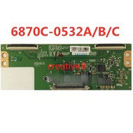 6870C-0532A 1pc TCON Board 6870C-0532A 6870C-0532B 6870C-0532C T-CON Logic Board for 43inch 49inch 5