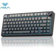 OFFICIAL AULA F75 Pro Mechanical Keyboard RGB Backlit 2.4G Wireless Bluetooth Gaming Keyboard for Ga