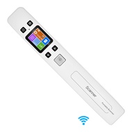 Wifi 1050DPI High Speed Portable Wand Document &amp; Images Scanner A4 Size JPG/PDF Formate LCD Display for Business Reciepts Books