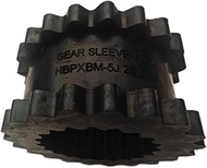 5J Coupling Sleeve Elastomer 5JE Fits S-Flex Sure Flex Gear Sleeve Solid Design, 2.94" OD, 1.56" Ela