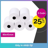 Giấy in hóa đơn K80 giấy in bill giấy in nhiệt Khổ K80x45