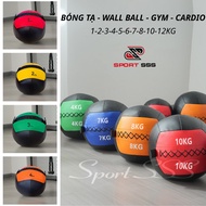 Wall Ball - Cardio - GYM 1 - 2 - 3 - 4 - 5 - 6 -7 - 8 - 9 - 10 - 12KG
