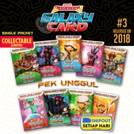 BoBoiBoy Galaxy Card Kad Pek Unggul - Single Packet - Collectable