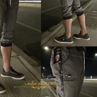 Short Pocket Jogger Pants Short Pocket Pants/ Men's Jogger Pants/ - Cream, S