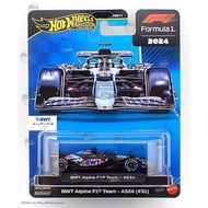 HOT WHEELS PREMIUM BWT ALPINE F1 TEAM A524 (31) biru