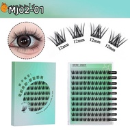 YANMIG Self Adhesive Eyelashes, Self Adhesive No Glue Needed Individual Clusters Glue-free Lashes, R