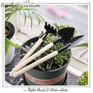 Mini garden tools set of 3 Piece - terrarium
