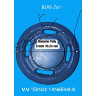 Pully B1 x 6" Iron Finger Ancuran Poli B1 x 6 inch Pulley Cast iron Anc 6 inch B1x6" B1x6 A 1x6" 1x6