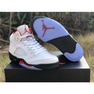 2020 new Air Jordan 5 Retro fire red silver tongue MSNY 2ATY