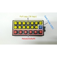 TOMBOL Telolet Module 20 Buttons 6 Funnel 57 Tones Angklung basuri V4