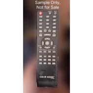 CD R-King TV Remote - Replacement Remote