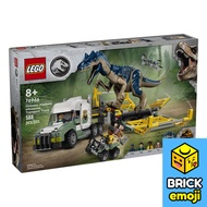 LEGO 76966 Jurassic World Dinosaur Missions: Allosaurus Transport Truck Đồ chơi khối xây dựng