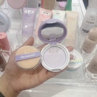 IM MEME Purple Revitalizing Loose Powder Translucent Natural Flawless Skin Tone Enhancing Waterproof