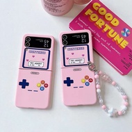 NEW Cute Nitendo Games Pc Gameboy Ps Play Station With Chain Cool Cute Samsung Z Flip 4 3 Cute ZFLIP