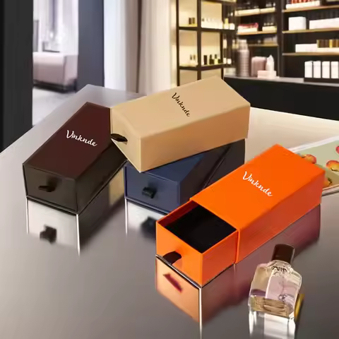 12/20pcs Glasses Sunglasses Case 17.5*8*5.5cm Custom Logo Paper Jewelry Drawer Gift Boxes Earrings P