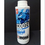 Ipone Semi Synthetic Scooter Engine Oil for NVX Nmax Xmax Honda ADV Vario Nouvo ETC