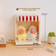 BOZHI | Transparent Acrylic Display Shelf Collectible Display Case