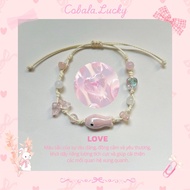 |COBALA| Handmade devil's eye fish drawstring bracelet • “Guardian bracelet” Devil's eye fish