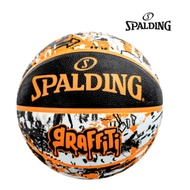 Spalding Graffiti Orange Basketball