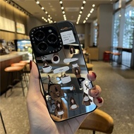 Mirror Casing I Love Coffee For iPhone 11 12 13 14 15 16 17 Pro Max X XR XSMAX 7 8 SE2020 Phone Case