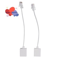 2 socket 8P4C / RJ45 male RJ11 6P4C to female M / F Adapter telephone Ethernet