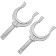2 Keping Kunci Dayung Aluminium Oarlock Rowlock Premium untuk Perahu Dayung Marin, Perahu Dinghy, Ra