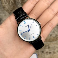 Nalika online shop นาฬิกา Casio รุ่น LTP-VT01L-7B1 นาฬิกาผู้หญิง สายหนังสีดำ หน้าปัดสีขาว - มั่นใจ ของแท้ 100% รับประกัน CMG 1 ปีเต็ม (ส่งฟรี เก็บเงินปลายทาง)