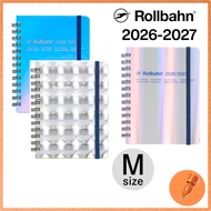 Delfonics 2026-2027 Rollbahn Metallic M Diary Planner March Start