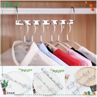 TEALY Magic Hangers Durable Space Saver Multifunctional Clothing Organizer Metal Cloth Hanger