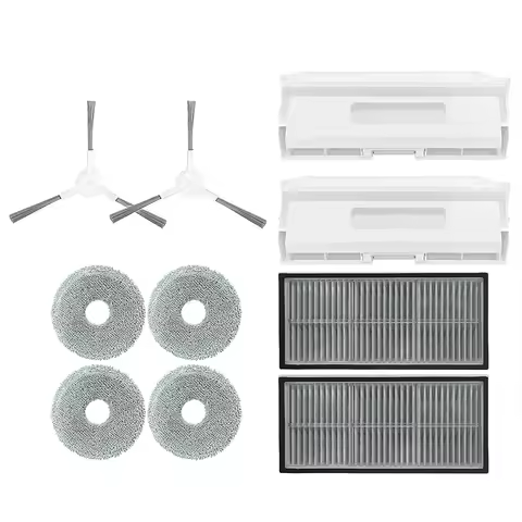 robot vacuum cleaner side brush/dust bag/filter/mop cloth compatible Xiaomi H40 D101CN spare parts