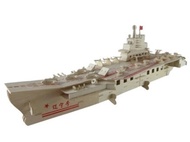 Liaoning aircraft carrier ship wood simulation model assembling military ship model ship Liaoning