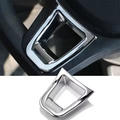 Car Steering Wheel Decoration Cover Trim Sticker for Volkswagen VW Passat B8 Tiguan MK2 Golf 7 7.5 M