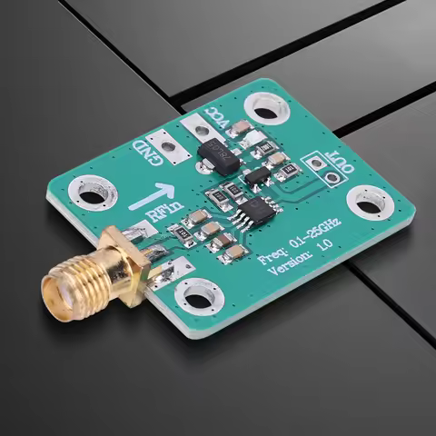 AD8313 RF Signal Power Meter -72dBm -2dBm 0.1-2.5GHz Logarithmic Detector Radio Frequency Detection 