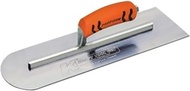 Kraft Tool CF287PF Round End-Square Back Cement Trowel with ProForm Handle, 20 x 4-Inch