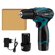 Mesin Bor  Sh191 Mesin Bor Baterai Cordless Drill 12V Bor Cordless Full Set Acesoris Satu Koper 12V bor listrik baterai charger bor Bor Portable 2 baterai Bor Cas Mesin Bor Bor tanpa kabel Tools Cordless Drill Set Multifungsi isi ulang Mesin Bor Baterai