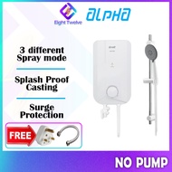 ALPHA Instant Electric Water Heater with Adjustable Bracket | AE-33E