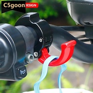 C5GOON Motorcycle Electric Bike Hanger Hook Helmet Hook Replaceable Bikes Hanging Bag Hook Multi-fun