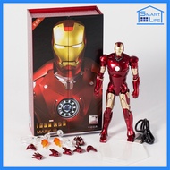 Original ZD Toys Ironman Mark 3 LED Light Up Function Action Figures / ZD toys Iron-man MK3 1/10 Sca