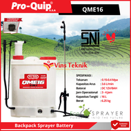 ProQuip QME16 Mesin Penyemprot Hama Elektrik Sprayer Gendong Backpack Sprayer Battery 16L QME 16